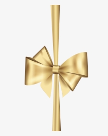 Gold Bow Png - Rose Gold Ribbon Png, Transparent Png, Free Download