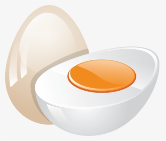Eggs Vector Salted Egg - Куриное Яйцо В Разрезе, HD Png Download, Free Download
