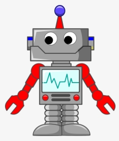 Com/es/robot M%c3%a1quina Tecnolog%c3%ada La Ciencia - Robots Cartoon, HD Png Download, Free Download
