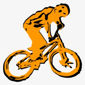 Transparent Montar En Bicicleta Clipart - Gowes Sepeda Mtb Vector, HD Png Download, Free Download