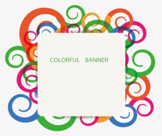 Picture Frame Color Abstract - Abstract Border Design, HD Png Download, Free Download