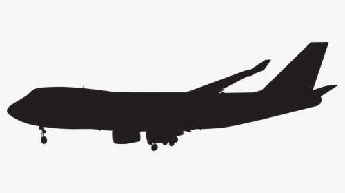 Airplane Silhouette Png Clip Artu200b Gallery Yopriceville - Silhouette Airplane Logo Transparent Background, Png Download, Free Download