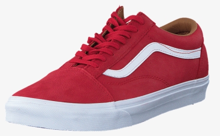 vans red shoes