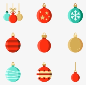 Christmas Balls - Vector Christmas Balls Png, Transparent Png, Free Download
