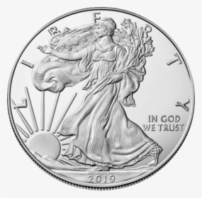 2019 American Eagle Silver Dollar, HD Png Download, Free Download