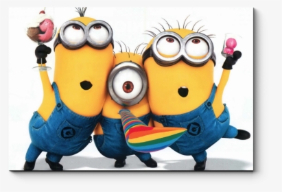 Minions Birthday Gif Greeting & Note Cards Image - Friday Quote Kids, HD Png Download, Free Download