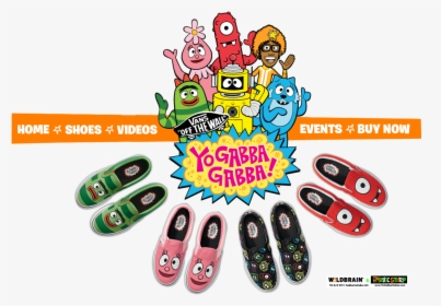 Vans Yo Gabba Gabba Shoes , Png Download - Vans Yo Gabba Gabba, Transparent Png, Free Download