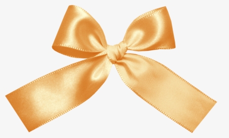 Gold Bow Bow Clipart, Satin Bows, Ribbon Bows, Ribbons, - Ribbon, HD Png Download, Free Download