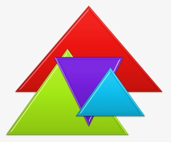 Triangle, Colorful, Color, Pattern, Abstract - Segitiga Warna Warni Png, Transparent Png, Free Download