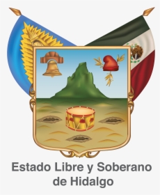 Escudo De Armas Oficial Del Estado De Hidalgo - Logo Hospital General Pachuca, HD Png Download, Free Download