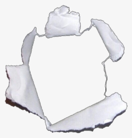 Transparent Paper Tear Png - Ripped Paper Hole Png, Png Download, Free Download