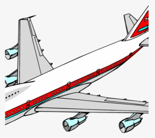 Airplane Clipart 747 Airplane Clipart Animations - Clip Art Free Airplane, HD Png Download, Free Download