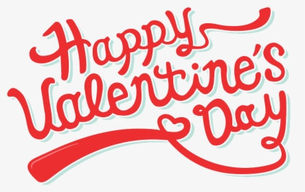 Happy Valentine"s Day Png Image - Calligraphy, Transparent Png, Free Download