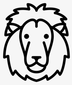 Lion Head - Svg Lion Head, HD Png Download, Free Download