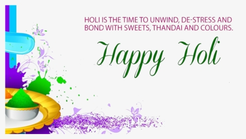 Holi Colors Greetings Text Png - Happy Holi Quotes 2019, Transparent Png, Free Download