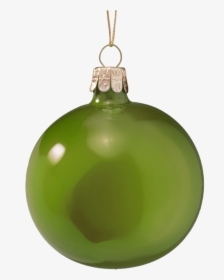 Glass Bauble Opal Green, 7 Cm - Red Bauble, HD Png Download, Free Download