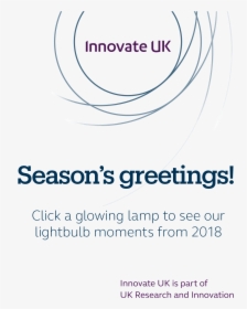 Innovate Uk Season"s Greetings - Innovate Uk, HD Png Download, Free Download