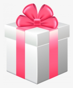 Gift Ideas Pink Gift Box With Bow Png Clipart Best - Gift Box Clipart, Transparent Png, Free Download