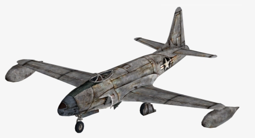 War Plane Png - Fallout 3 Fighter Jet, Transparent Png, Free Download