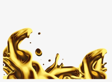 Isolated Liquid Gold Splash Png Free - Liquid Gold Splash Png, Transparent Png, Free Download