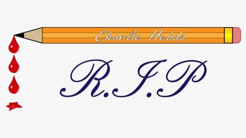 Charlie Hebdo Rip Clip Arts - Rip Handwriting, HD Png Download, Free Download