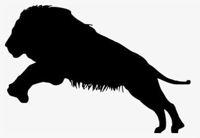 Face Drawing At Getdrawings - Lion Silhouette, HD Png Download, Free Download