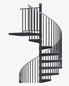Outdoor Spiral Staircase Png, Transparent Png, Free Download