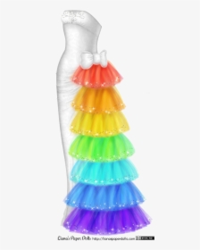 Drawing Of Tulle Dress, HD Png Download, Free Download