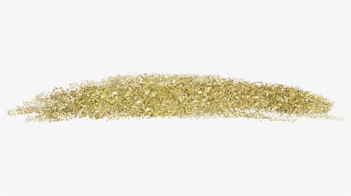 Fun And Decorative Gold Glitter Heart Swoosh Embellishments - Eye Shadow, HD Png Download, Free Download