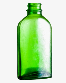 Empty Glass Bottle Png Image - Green Glass Bottle Png, Transparent Png, Free Download