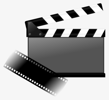 Clapperboard Clipart Movie Logo - Clapboard Png, Transparent Png, Free Download