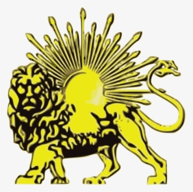 Lion And Sun Emblem, HD Png Download, Free Download
