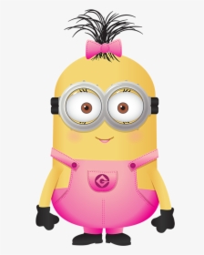 Female, Girl, Minions Png - Minion Girl, Transparent Png, Free Download