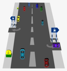 Car Clipart Road - Roads Clipart, HD Png Download, Free Download