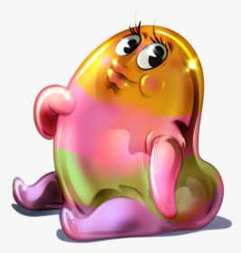 Carton Figure, Jellybean, Colorful, Shiny, Cute, Thick, HD Png Download, Free Download