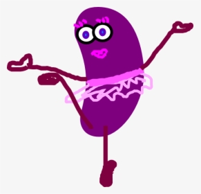 Purple Jelly Bean Clip Art, HD Png Download, Free Download