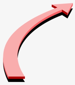 Arrow Right Free Stock Photo Illustration Of - 3d Curve Arrow Png, Transparent Png, Free Download