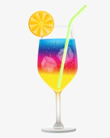 Cocktail Png Clip Art - Stemware, Transparent Png, Free Download