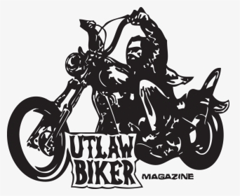 Transparent Hand Tattoo Png - Outlaw Biker Magazine Old Logo, Png Download, Free Download