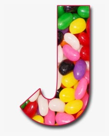 Jelly Bean Letters, HD Png Download, Free Download