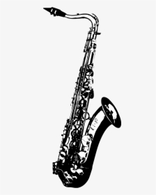 Saxophone Clipart By Johnny Automatic - Tenor Saxophone Vector, HD Png Download, Free Download