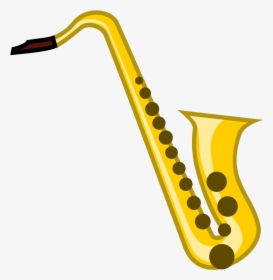 Cómo Dibujar Un Saxofón, HD Png Download, Free Download