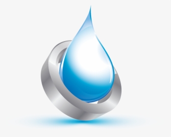 Water Drop Logo Png - Ro Water Drop Logo, Transparent Png, Free Download