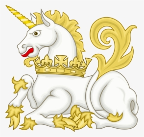 Heraldic Scottish Unicorn, HD Png Download, Free Download