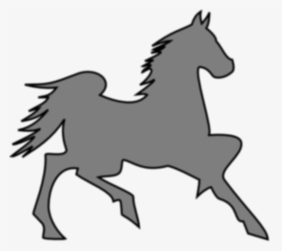 Grey Horse Svg Clip Arts - Clip Art, HD Png Download, Free Download