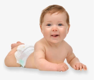 Diaper Infant Smile Month Childhood - Baby Transparent Background, HD Png Download, Free Download