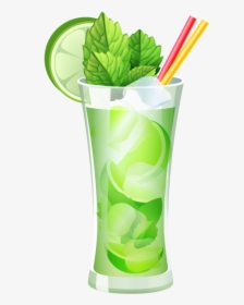 Transparent Mojito Cocktail Png Clipart - Cocktail Clipart Png, Png Download, Free Download