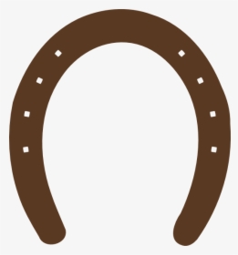 Horse Shoe Silhouette Clip Art - Horse Saddle Clip Art, HD Png Download, Free Download