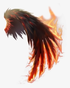 Wings Png Download - Fire Wings Png Hd, Transparent Png, Free Download