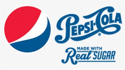 Pepsi Real Sugar - Pepsi Made With Real Sugar Logo, HD Png Download, Free Download